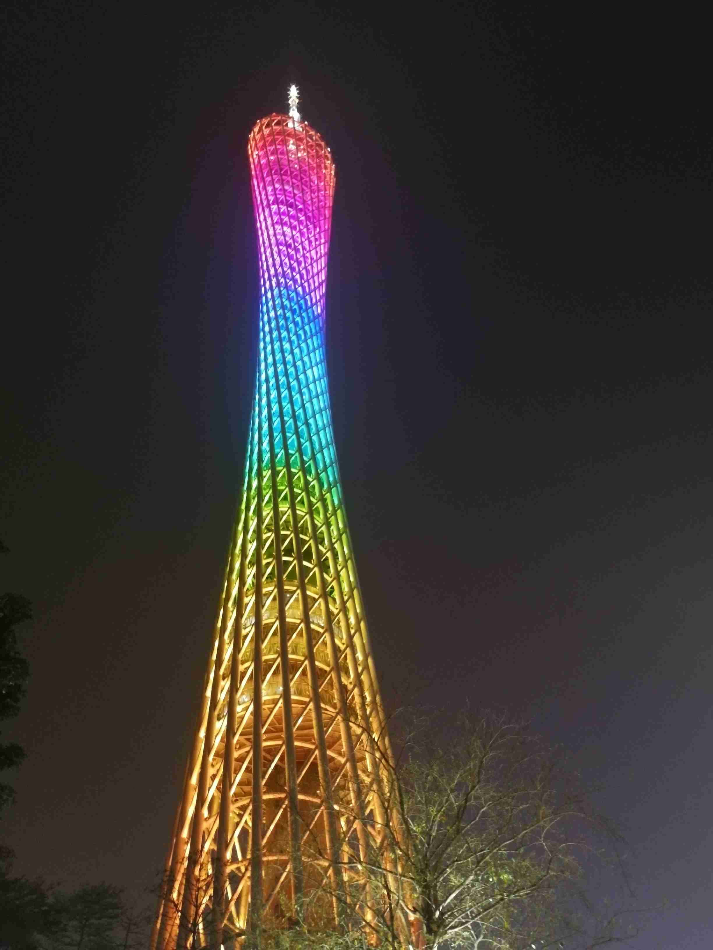 DS . 廣東廣州電視塔(小蠻腰)-1 DS . 廣東廣州電視塔(小蠻腰)-1